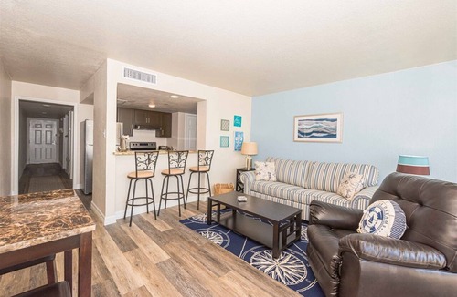Rockport Condo | Sea Happiness | Balcony, Pool, Fishing Pier