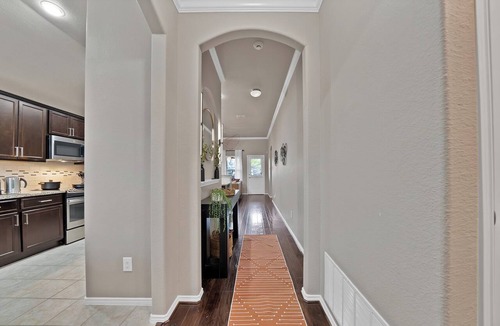 Cross Roads House | Spacious Backyard Fire Pit Near PGA Frisco, Universal Kids & Wedding Venues