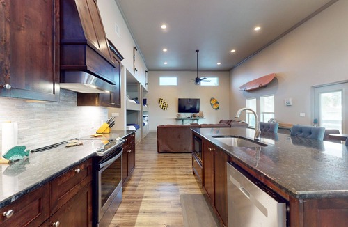 Leeward Sands House | Spacious home near ocean with deck, outdoor shower, W/D & AC