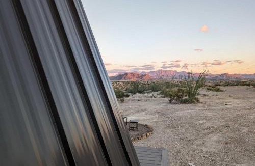Study Butte-Terlingua House | Stardust Big Bend Luxury A-Frame#5 great views