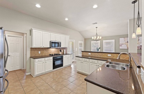 Cedar Park House | Stylish 3BR Home｜Fully Furnished｜Single Story｜Garage Access｜Study Room #42141