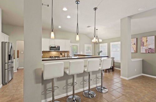 Cedar Park House | Stylish 3BR Home｜Fully Furnished｜Single Story｜Garage Access｜Study Room #42141