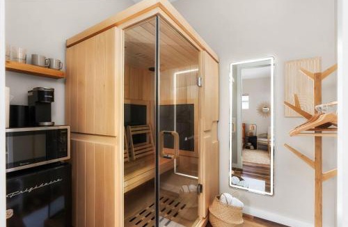 McKinley Heights House | Sunflower House - Luxe Retreat with Sauna & Hot Tub