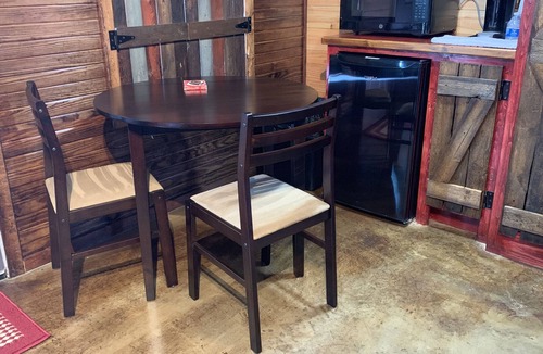 Cache Cabin | Take a Hike Cabin Explore the Wichita Mountains, Handicap king bed, sleeps 2