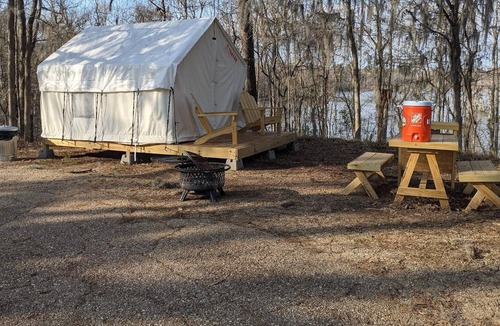 Saint Landry RV Rental | Tentrr State Park Site - Louisiana Chicot State Park - Site E - Single Camp