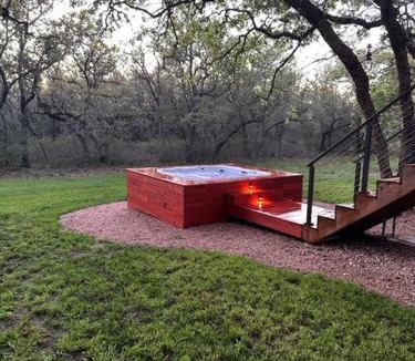 Seguin Villa | The Woodland Oasis I Luxurious Cabin Getaway I