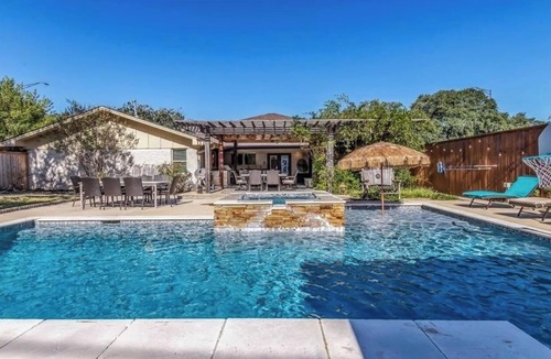 Redmond Terrace House | Ultimate Game Day Setup-Pool/Hot Tub-Outdoor Entertainment Area-Sleeps 14