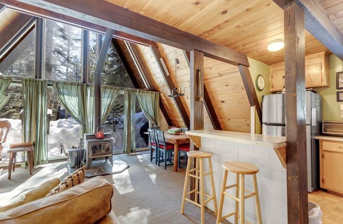 Bear Valley Cabin | Unique A-Frame Accommodation with Breathtaking Views in Bear Valley, CA
