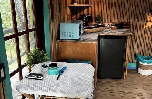 Willis Cabin | Unique Bamboo Tree House for an Unforgettable Couples Getaway by Lake Conroe, Texas