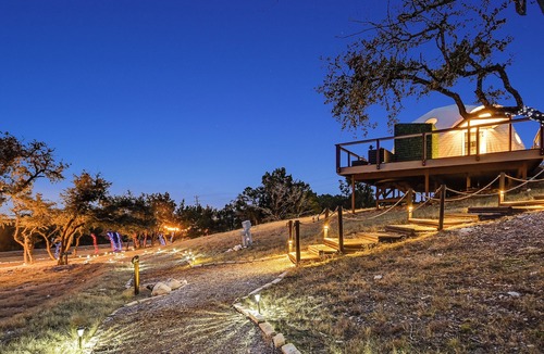 Lago Vista Resort | Unique & Plush Eco-Glamping Resort in TX Hill country!