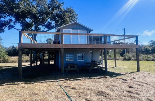 Florida Panhandle Cabin | Unique Rustic Cabin Experience on Escambia Bay
