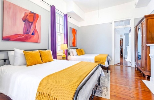 New Orleans Bed & Breakfast | Ursulines Colorful Historic Home near French Qtr