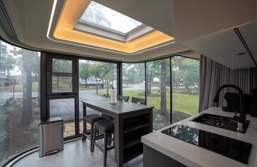 Bridgeport Apartment | Vessel 7 - Designer Vessel by the Lake | Fire Pit Backyard Wi-Fi Ready