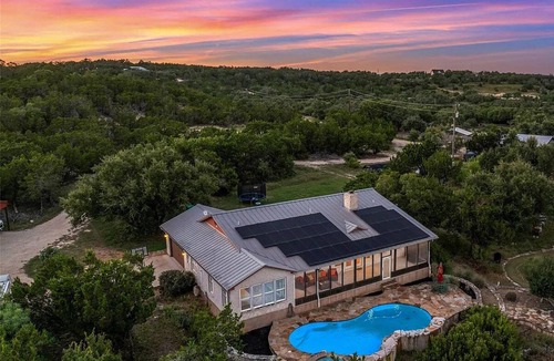 Dripping Springs House | Vista Views w/Saltwater Pool, Hot Tub, Waterfall, Outdoor Games, Fire Pit