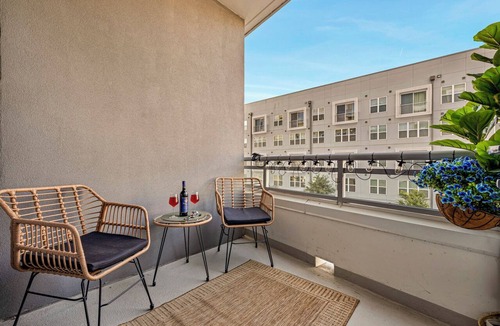 Legacy Park Apartment | Walkable Legacy West King Retreat with Pool