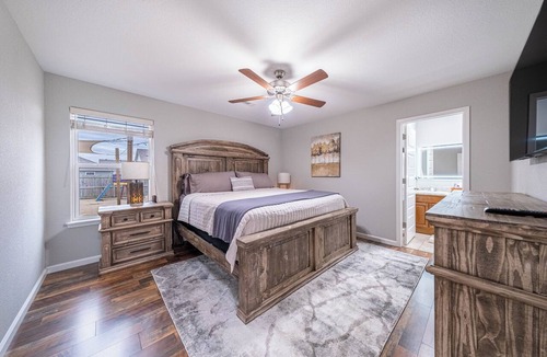Fayetteville House | Welcome to The Coves Getaway — a peaceful, family-friendly 4-bedroom home.