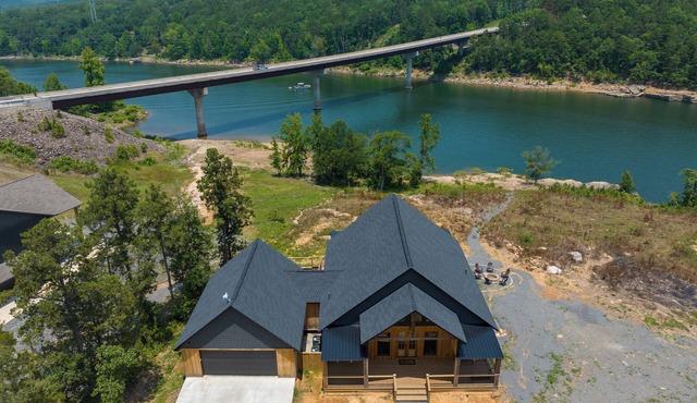 4 Bed 3 Bath Greers Ferry Lakefront Home with Private Playground!