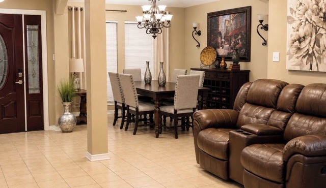 4- Bedroom Serenity: 8 Beds Your Peaceful Retreat: Television in Every Bedroom