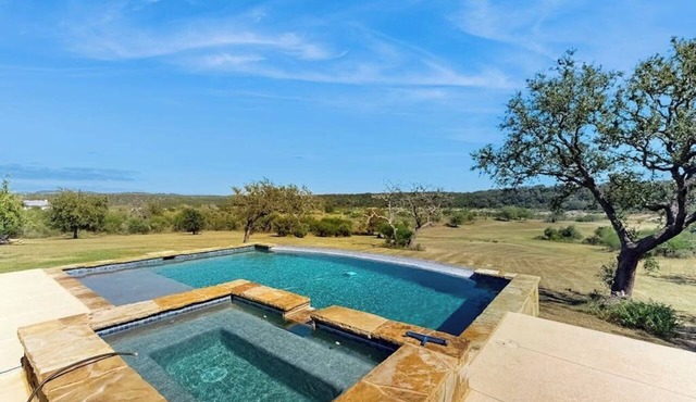 4-bedroom spacious home with guest house & pool, located on 9 acres of land