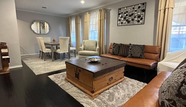 A cozy and secure home that is a perfect getaway for your next visit!