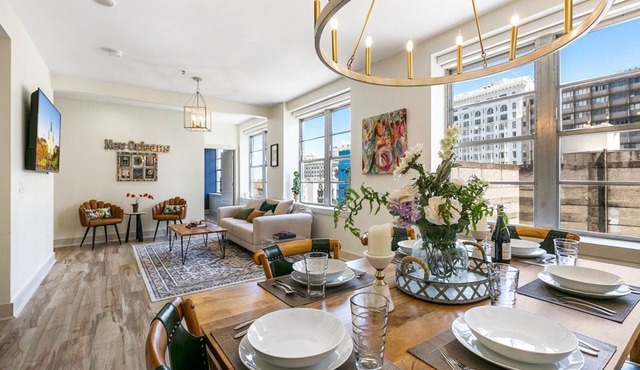 Amazing 3-Bedroom Luxury Condo Just Steps to the French Quarter