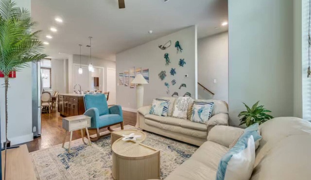 Beach-Inspired Centrally Located Townhome