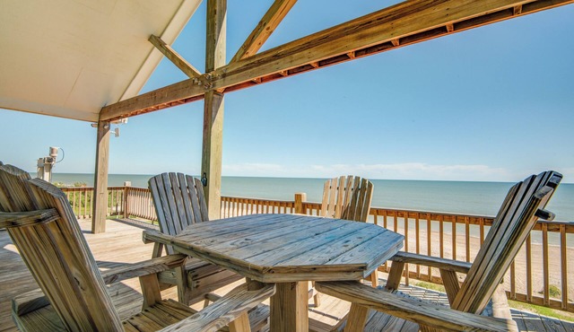 Beachfront Getaway! Great for bird watching! Perfect water view!