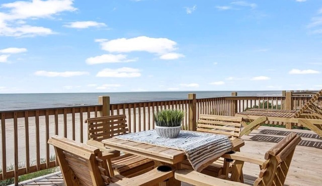 Beachfront Home | Steps to Sand + Ocean Views