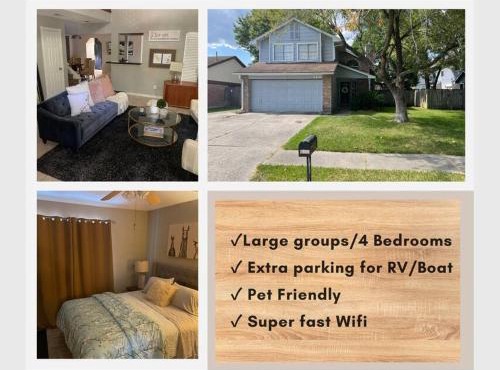 Charming Home Near IAH, Minutes from Malls