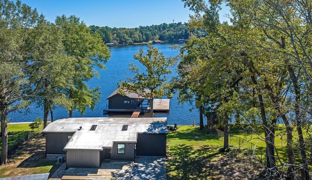 Come spend a peaceful weekend at this gorgeous, newly remodeled, lake house.