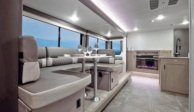 Cozy 2-bedroom RV in Serene Jerusalem with WiFi, AC, and plenty space to sleep