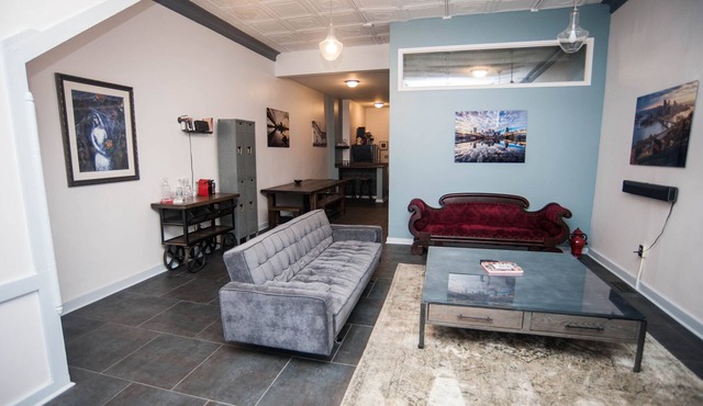 Dazzling South Side Loft on Carson Street in Pittsburgh