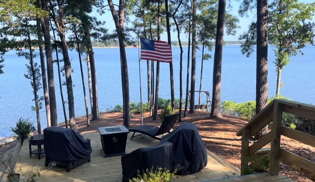 Eagles Point! Incredible Private Waterfront 3.5 acres. Long range water views!