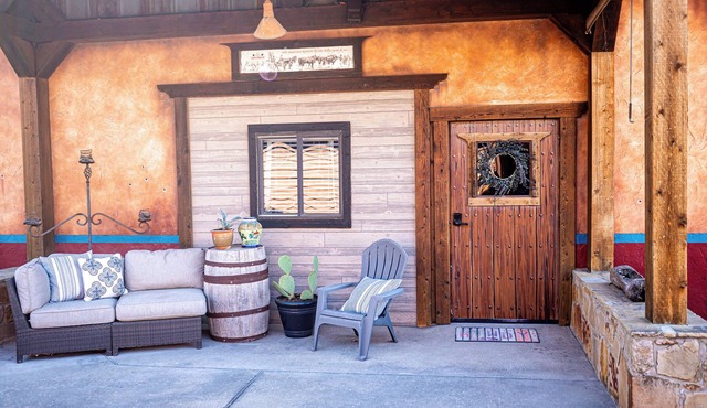 Escape to a cozy, four bedroom two-bath retreat on a beautiful working ranch!