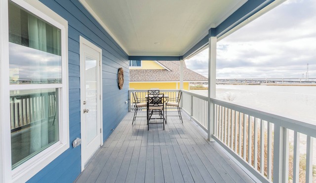 Escape to this serene 3-bedroom bayfront retreat in Seabrook Shores. Featuring stunning water views, a spacious deck for sunsets, and cozy coastal interiors, this hideaway is perfect for family getaways or a peaceful escape by the bay