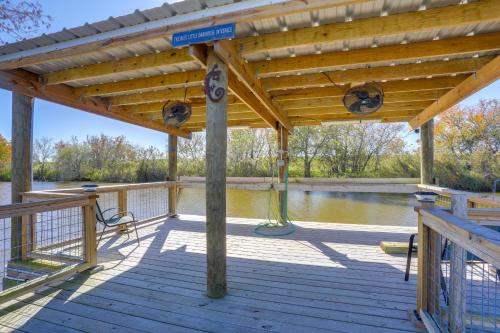 Fishing Dock! 'Oarhouse South' Near Venice Marinas