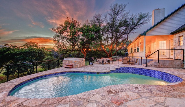 🌄 Hill Country Estate with Pool, Hot Tub + Game Room | Mystic Enchantment ✨