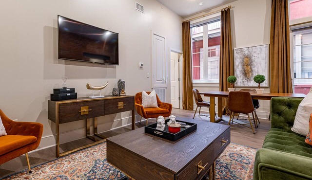 🧡HISTORIC! - Steps to it ALL! Stay in LUXURY with Your Own Private Terrace🧡| The Audubon