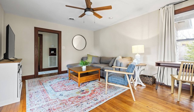 Historical Charm, Comfy & Very Clean 1BR less than10 min drive to Hospitals