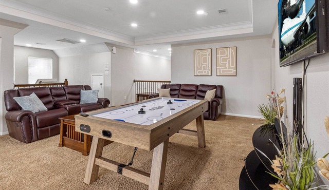 HTown Getaway | Air Hockey Gym Yard BBQ Swing Set
