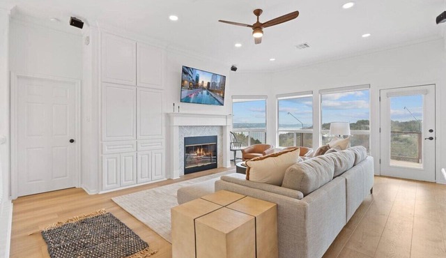 Impressive Lake View Mansion Atop Secluded Country