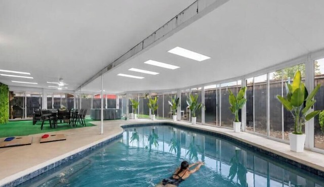 Indoor Pool & Hot Tub Near AT&T Stadium