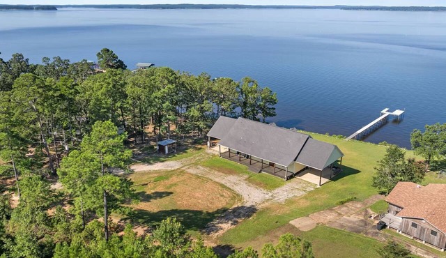 Lakefront Luxury with Private Dock, Game Room, Sunset Views & Sleeps 14
