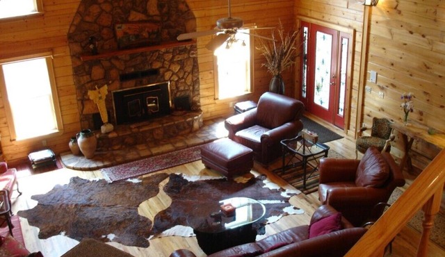 Large Cabin in the Kiamichi Wilderness