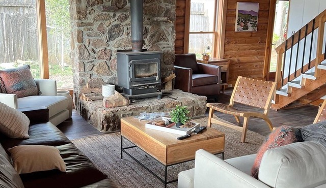Log Cabin with the Best Views of the Little Red River