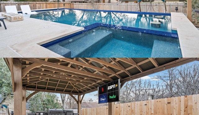 Lounge Poolside & Grill Stylish Space for Groups, Games/Foosball Mins to Domain
