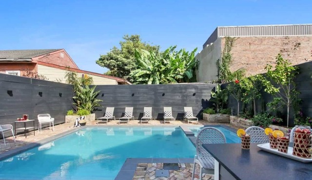Lower Garden District Home | Heated Pool & Hot Tub