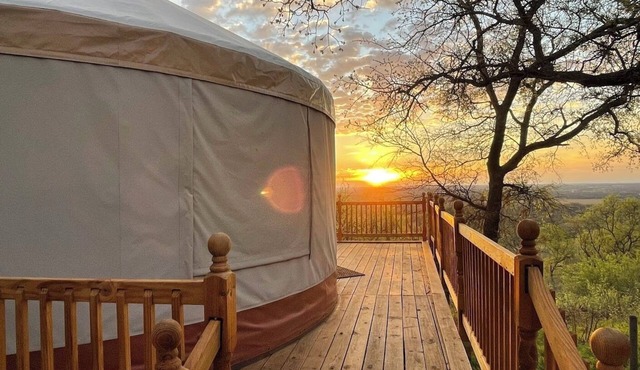 Luxury Yurt in Mineral Wells