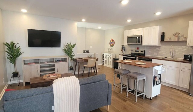 Modern Carriage House Escape Rest Work Explore in Indianapolis