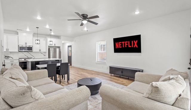 Modern Fort Worth Retreat with Coffee Bar Near TCU, ATT Stadium & Downtown
